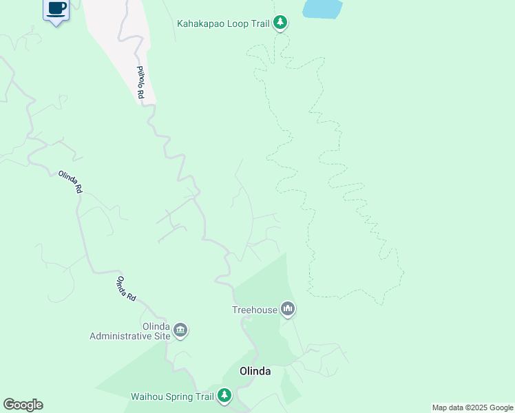 map of restaurants, bars, coffee shops, grocery stores, and more near 16 Ehu Road in Makawao