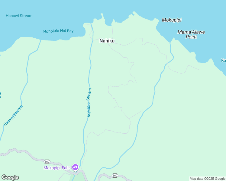 map of restaurants, bars, coffee shops, grocery stores, and more near 670 Nahiku Road in Hana