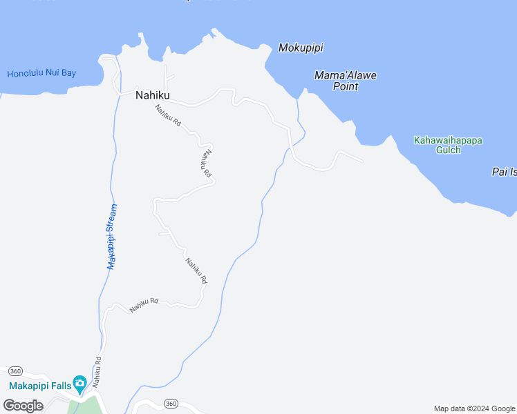 map of restaurants, bars, coffee shops, grocery stores, and more near 810 Nahiku Road in Maui County