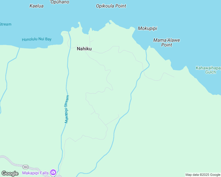 map of restaurants, bars, coffee shops, grocery stores, and more near 772 Nahiku Road in Maui County