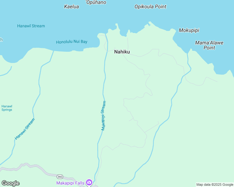 map of restaurants, bars, coffee shops, grocery stores, and more near 719 Nahiku Road in Maui County