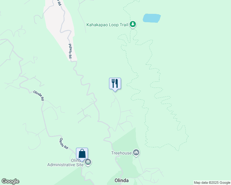 map of restaurants, bars, coffee shops, grocery stores, and more near 1065 Ehu Road in Makawao