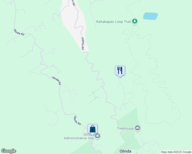 map of restaurants, bars, coffee shops, grocery stores, and more near 2080 Piiholo Road in Makawao
