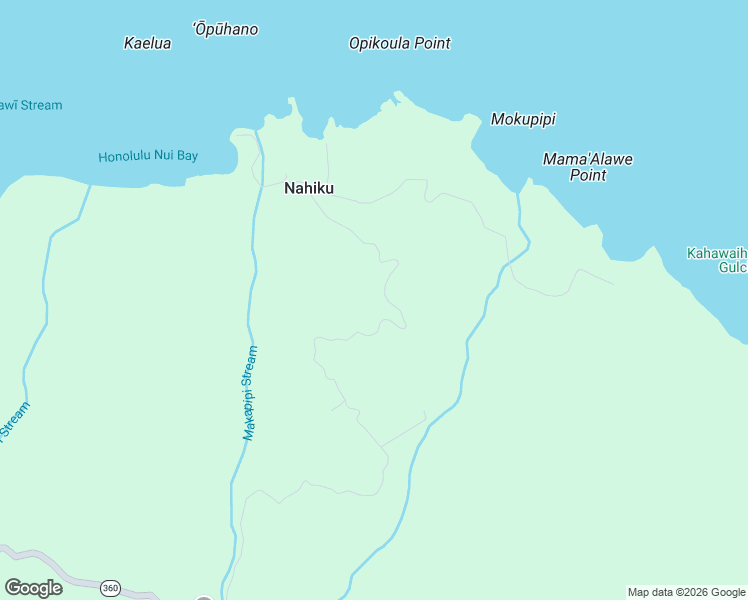 map of restaurants, bars, coffee shops, grocery stores, and more near 871 Nahiku Road in Hana