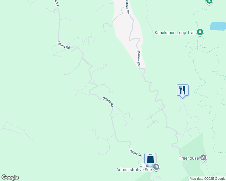 map of restaurants, bars, coffee shops, grocery stores, and more near 72 Lumahai Place in Makawao