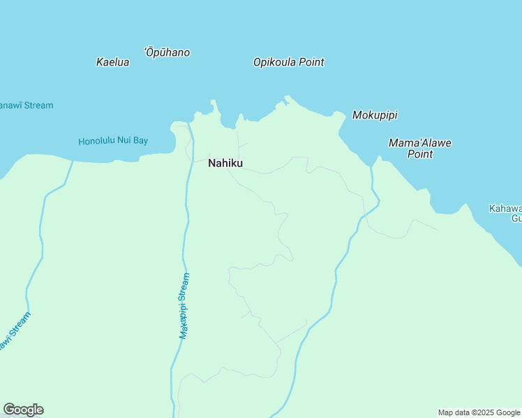 map of restaurants, bars, coffee shops, grocery stores, and more near 1010 Nahiku Road in Maui County
