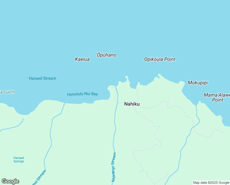 map of restaurants, bars, coffee shops, grocery stores, and more near 0 Nahiku Road in Maui County