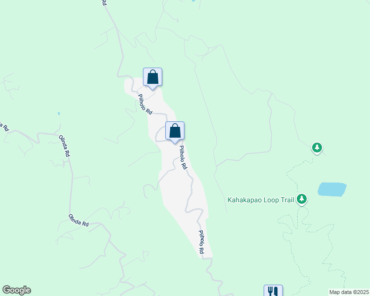 map of restaurants, bars, coffee shops, grocery stores, and more near 1395 Piiholo Road in Makawao