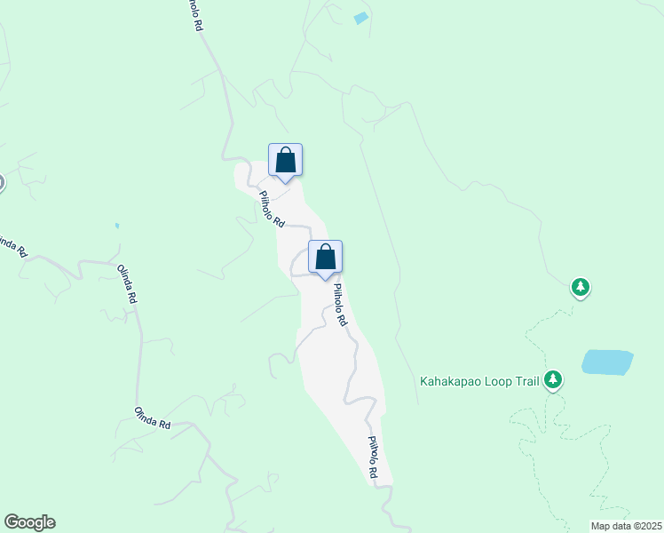 map of restaurants, bars, coffee shops, grocery stores, and more near 1365 Piiholo Road in Makawao