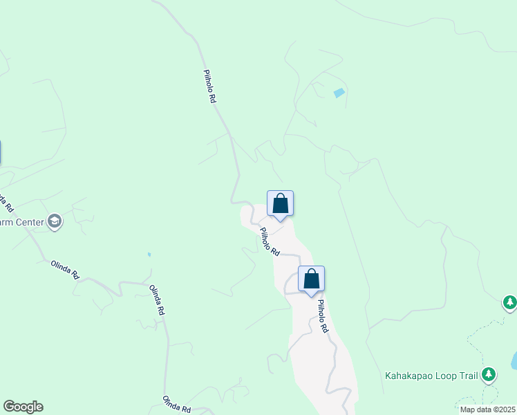 map of restaurants, bars, coffee shops, grocery stores, and more near 1015 Piiholo Road in Makawao