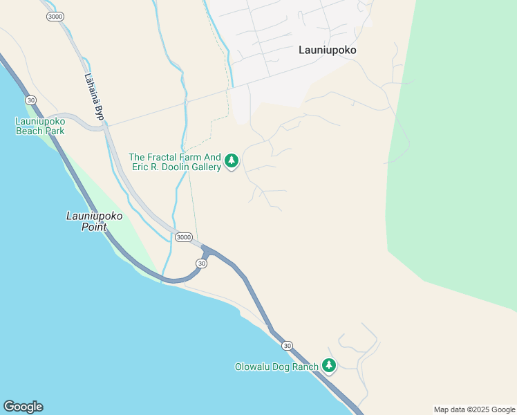 map of restaurants, bars, coffee shops, grocery stores, and more near 200 Pua Niu Way in Lahaina
