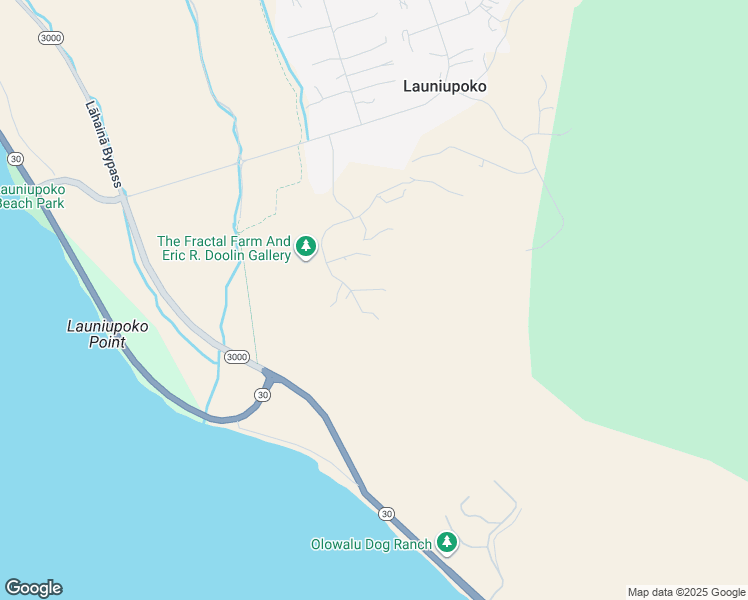 map of restaurants, bars, coffee shops, grocery stores, and more near 217 Pua Niu Way in Lahaina