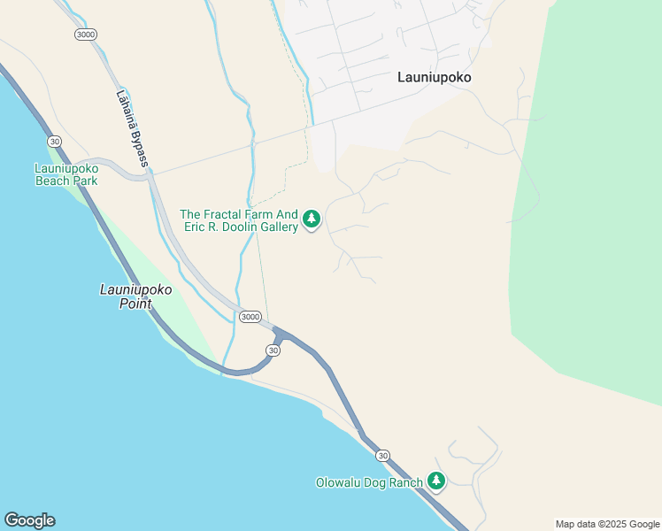 map of restaurants, bars, coffee shops, grocery stores, and more near 188 Pua Niu Way in Lahaina
