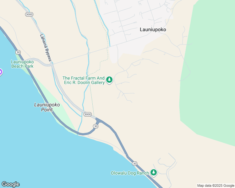 map of restaurants, bars, coffee shops, grocery stores, and more near 188 Pua Niu Way in Lahaina