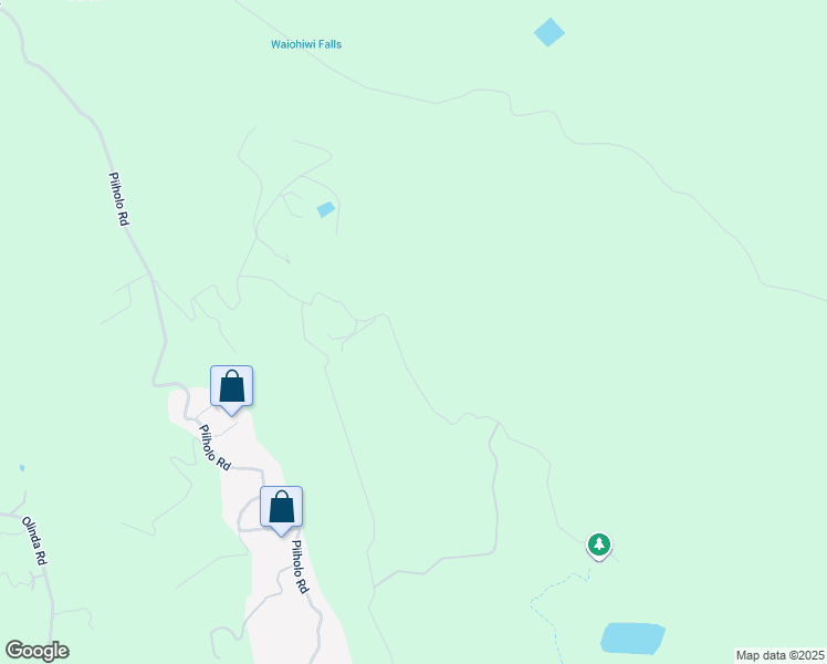 map of restaurants, bars, coffee shops, grocery stores, and more near 275 Kahakapao Road in Olinda