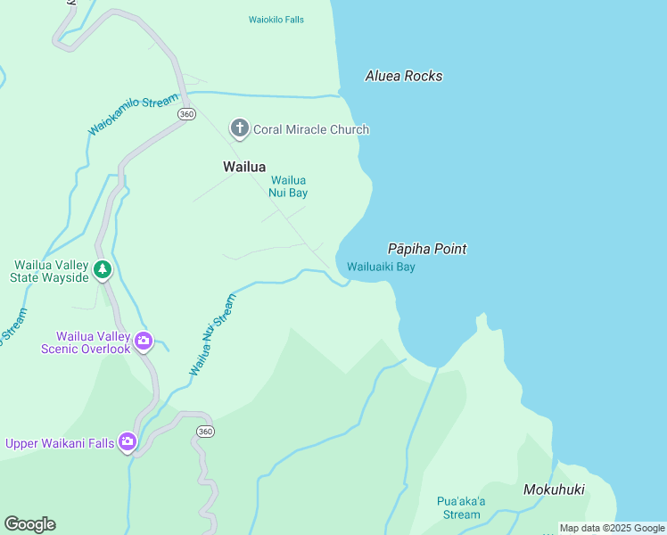 map of restaurants, bars, coffee shops, grocery stores, and more near 355 Wailua Road in Maui County