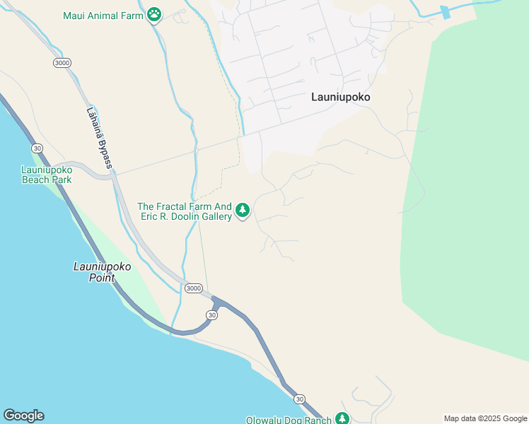 map of restaurants, bars, coffee shops, grocery stores, and more near 133 Pua Niu Way in Lahaina