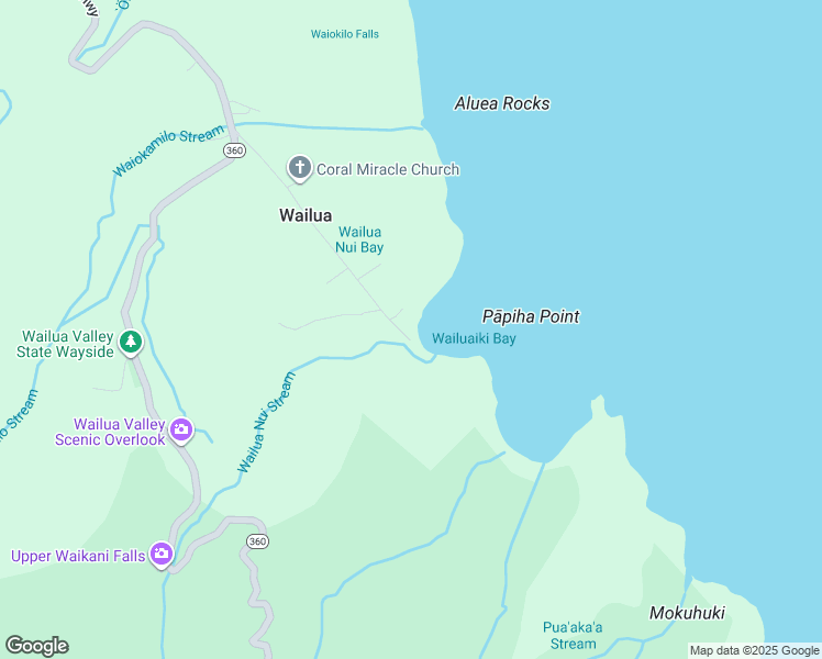 map of restaurants, bars, coffee shops, grocery stores, and more near 0 Wailua Road in Maui County