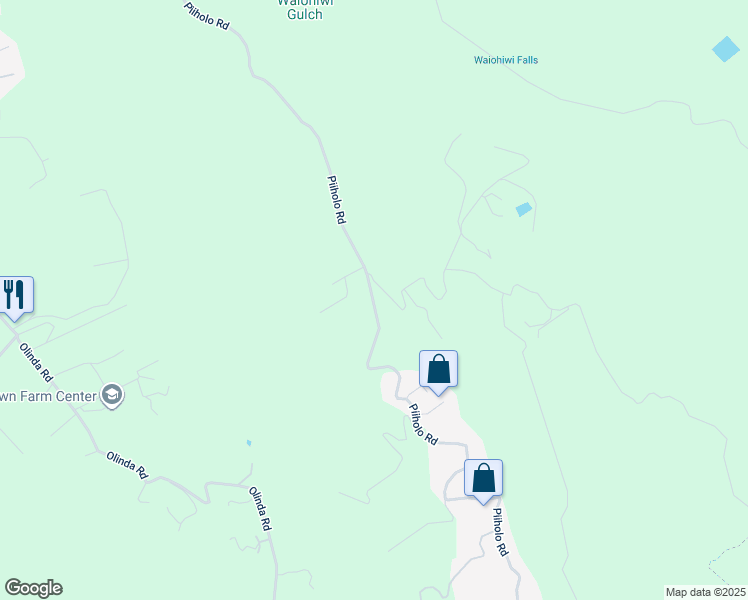 map of restaurants, bars, coffee shops, grocery stores, and more near 211 Piiholo Road in Makawao