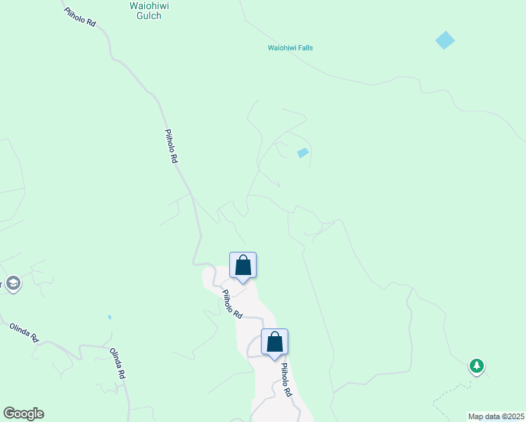 map of restaurants, bars, coffee shops, grocery stores, and more near 66 Kahakapao Road in Makawao
