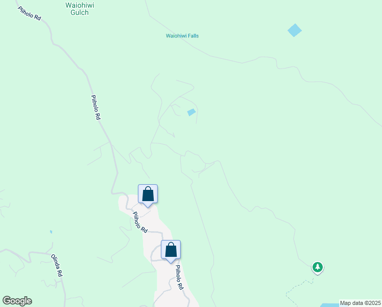 map of restaurants, bars, coffee shops, grocery stores, and more near Kahakapao Road in Olinda