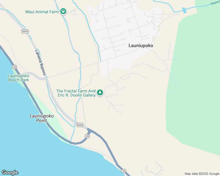 map of restaurants, bars, coffee shops, grocery stores, and more near 73 Pua Niu Way in Lahaina