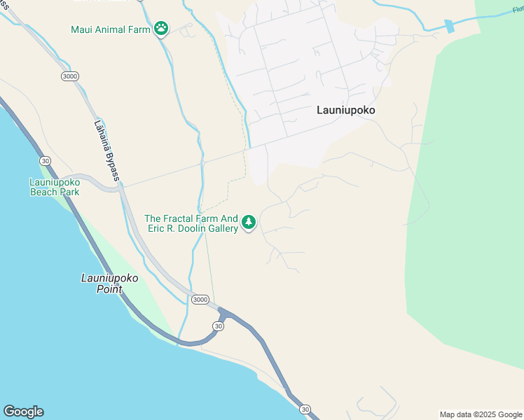 map of restaurants, bars, coffee shops, grocery stores, and more near 112 Pua Niu Way in Lahaina