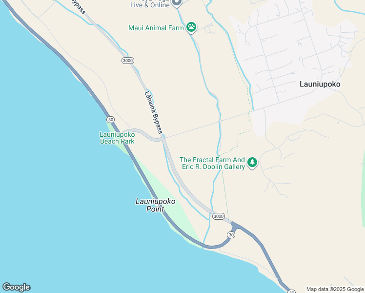 map of restaurants, bars, coffee shops, grocery stores, and more near 206 Kai Hele Ku Street in Lahaina