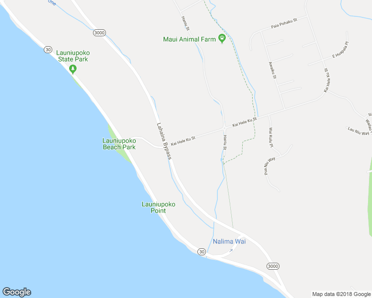 map of restaurants, bars, coffee shops, grocery stores, and more near 217 Pua Niu Way in Lahaina