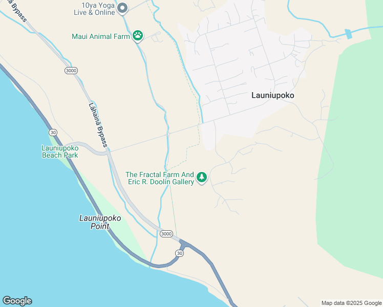 map of restaurants, bars, coffee shops, grocery stores, and more near 70 Wai Kulu Place in Lahaina