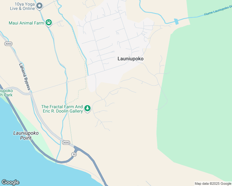 map of restaurants, bars, coffee shops, grocery stores, and more near 11 Pua Niu Way in Lahaina