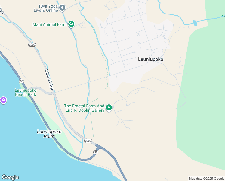map of restaurants, bars, coffee shops, grocery stores, and more near 70 Wai Kulu Place in Lahaina