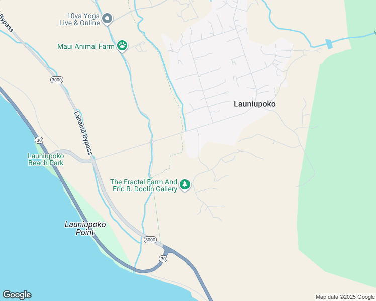 map of restaurants, bars, coffee shops, grocery stores, and more near 64 Wai Kulu Place in Lahaina