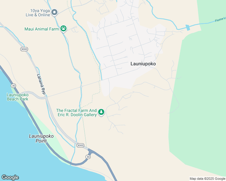 map of restaurants, bars, coffee shops, grocery stores, and more near 57 Wai Kulu Place in Lahaina