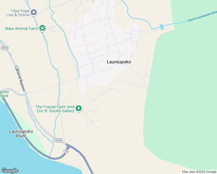 map of restaurants, bars, coffee shops, grocery stores, and more near 5 Pua Niu Way in Lahaina