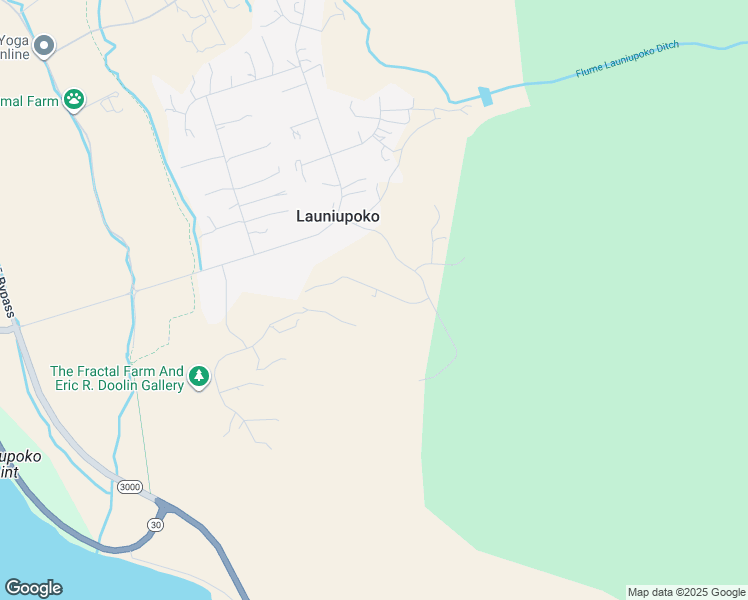 map of restaurants, bars, coffee shops, grocery stores, and more near 83 Lau Niu Way in Lahaina