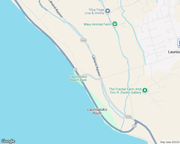 map of restaurants, bars, coffee shops, grocery stores, and more near Kai Hele Ku Street in Launiupoko