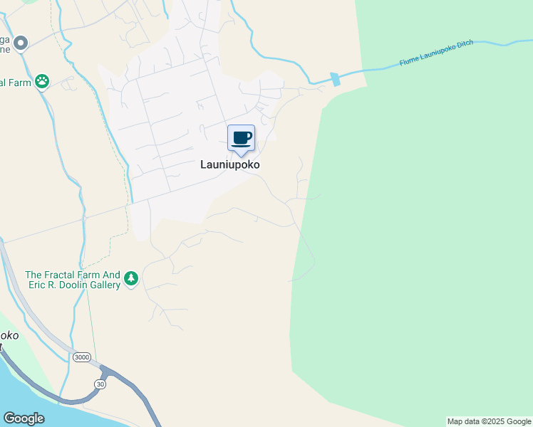 map of restaurants, bars, coffee shops, grocery stores, and more near 52 Lau Niu Way in Lahaina