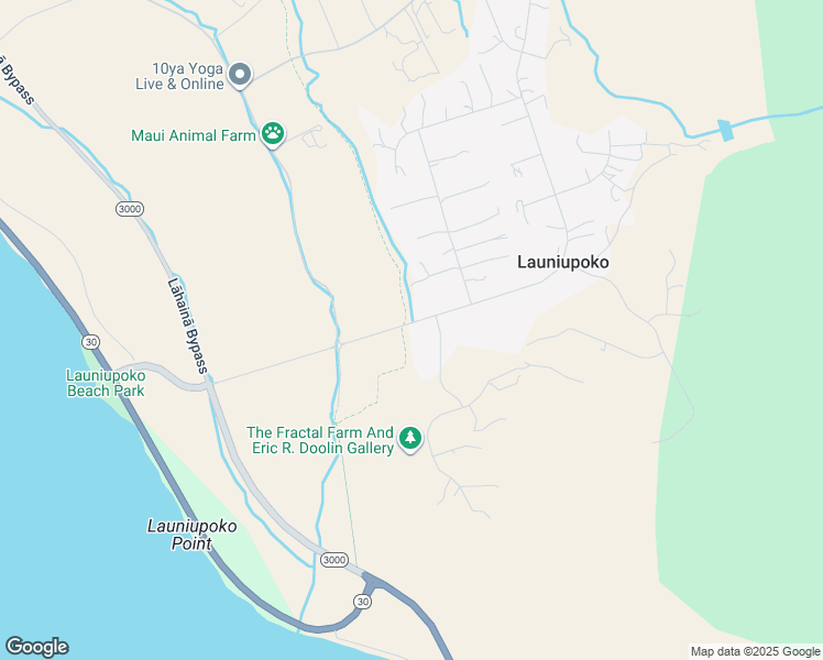 map of restaurants, bars, coffee shops, grocery stores, and more near 12 Wai Kulu Place in Lahaina
