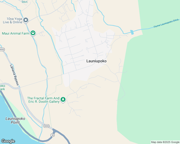 map of restaurants, bars, coffee shops, grocery stores, and more near 550 Kai Hele Ku Street in Lahaina