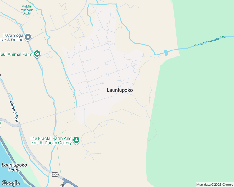 map of restaurants, bars, coffee shops, grocery stores, and more near 626 Kai Hele Ku Street in Lahaina