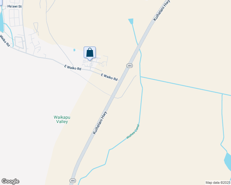 map of restaurants, bars, coffee shops, grocery stores, and more near Kuihelani Highway in Maui County