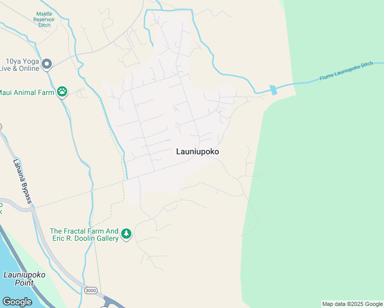 map of restaurants, bars, coffee shops, grocery stores, and more near 633 Kai Hele Ku Street in Lahaina