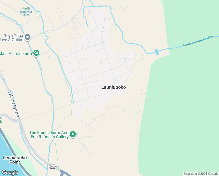 map of restaurants, bars, coffee shops, grocery stores, and more near 633 Kai Hele Ku Street in Lahaina