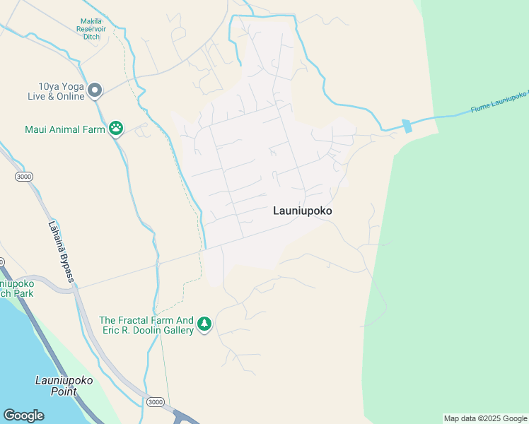 map of restaurants, bars, coffee shops, grocery stores, and more near 40 Awaiku Street in Lahaina