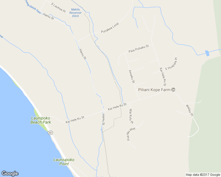 map of restaurants, bars, coffee shops, grocery stores, and more near 80 Haniu Street in Lahaina