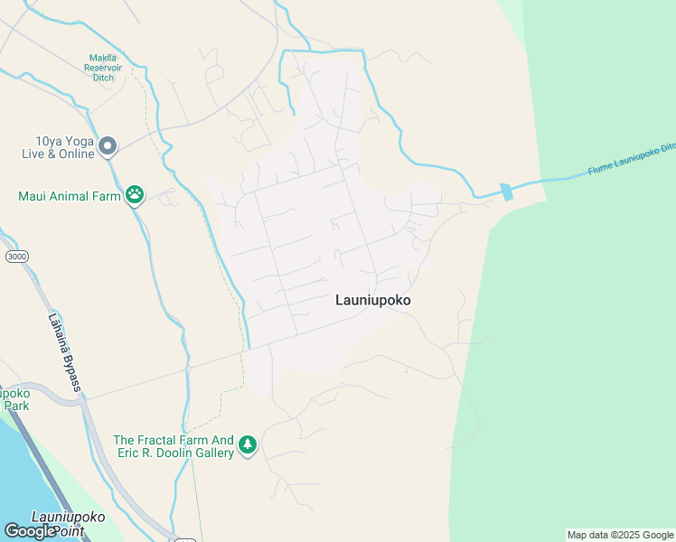 map of restaurants, bars, coffee shops, grocery stores, and more near 21 Huapala Place in Lahaina
