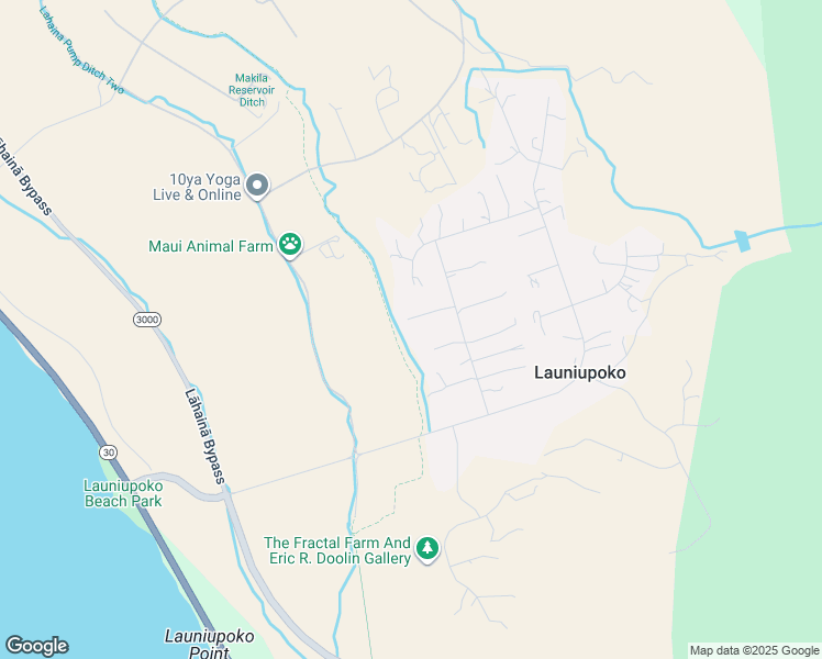 map of restaurants, bars, coffee shops, grocery stores, and more near 141 Awaiku Street in Lahaina