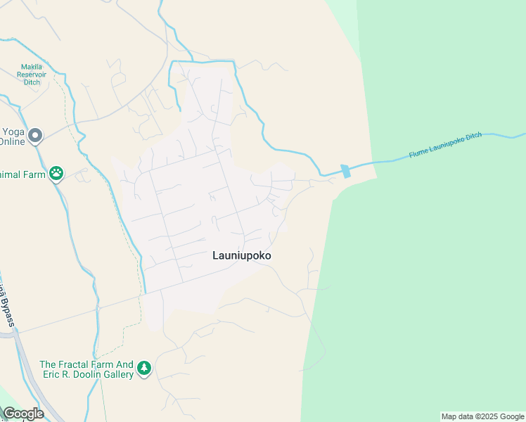 map of restaurants, bars, coffee shops, grocery stores, and more near 50 East Huapala Place in Lahaina
