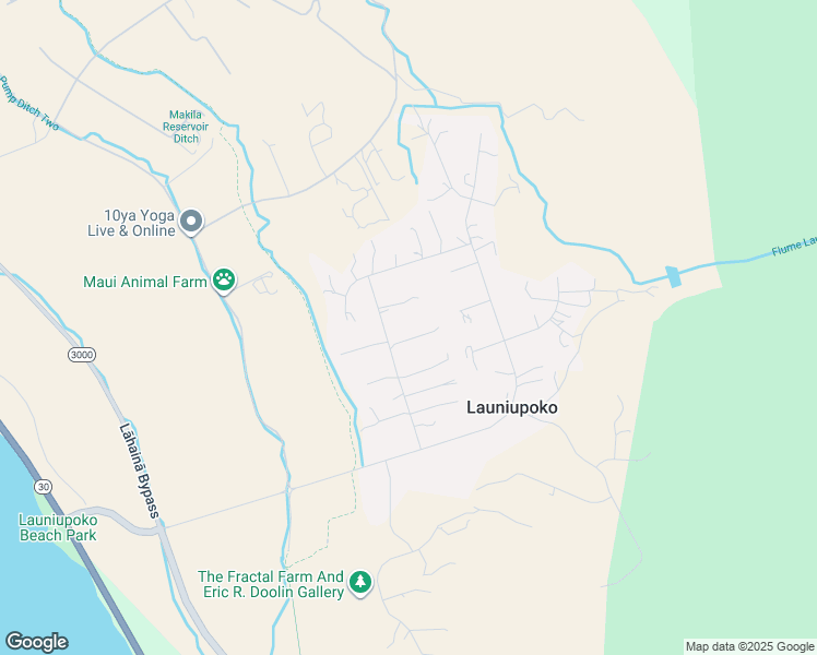 map of restaurants, bars, coffee shops, grocery stores, and more near 176 Awaiku Street in Lahaina